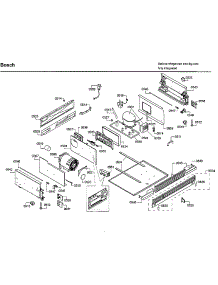 Compressor parts for Bosch Side-By-Side Refrigerator B30IR800SP/01 from AppliancePartsPros.com