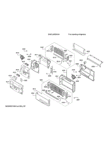 Evaporator Parts parts for Bosch Bottom-Mount Refrigerator B36CL80ENS/01 from AppliancePartsPros.com