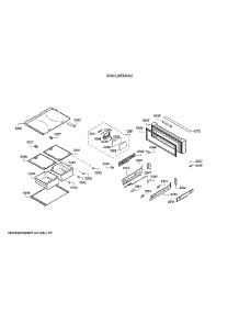 Freezer Parts parts for Bosch Bottom-Mount Refrigerator B36CL80ENS/02 from AppliancePartsPros.com