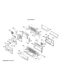 Evaporator Parts parts for Bosch Bottom-Mount Refrigerator B36CL80ENS/02 from AppliancePartsPros.com