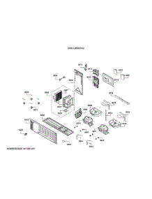 Compressor Parts parts for Bosch Bottom-Mount Refrigerator B36CL80ENS/02 from AppliancePartsPros.com