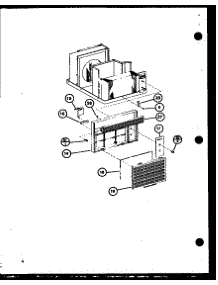Exterior Parts parts for Amana Room Air Conditioner B9C3HES/P9920814R from AppliancePartsPros.com