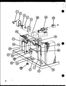 (B9c3hes / P9920814r) (B9c2hs / P9920816r) parts for Amana Room Air Conditioner B9C3HES/P9920814R from AppliancePartsPros.com