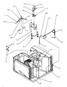 Compressor And Tubing (9C3hev / P1118124r) (9C3hev / P1118125r) (9C3hev / P1118128r) (9C3hev / P1118129r) (9C3hew / P1177802r) (9C3hew / P1177803r) (B9c3hev / P1152009r) (B9c3hev / P1152010r) (B9c3hev / P1152011r) (B9c3hev / P1152012r) (B9c3hew / P1177902r) (B9c3hew / P1177903r) parts for Amana Room Air Conditioner B9C3HEW/P1177902R from AppliancePartsPros.com