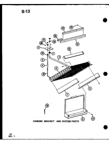 Hanging Bracket And System Parts (Vbc18ct-1J / P54878-19C) (Vbc23ct-1J / P54878-20C) (Vbc30ct-1W / P55572-1C) (Vbc35ct-1W / P55572-2C) (Vbc30ct-1J / P54878-21C) (Vbc35ct-1J / P54878-22C) parts for Amana Central Air Conditioner BBC3020M-B/P67346-4C from AppliancePartsPros.com