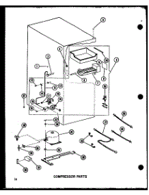 Compressor Parts parts for Amana Bottom-Mount Refrigerator BC20D-P6023522W from AppliancePartsPros.com