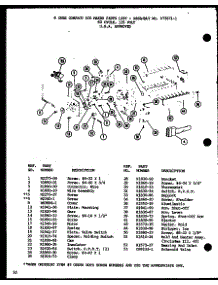 8 Cube Compact Ice Maker (Ic-3 / P76213-1W) (Ic-3H / P76213-7W) parts for Amana Bottom-Mount Refrigerator BC20H-P7680810W from AppliancePartsPros.com