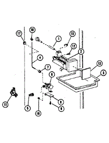 Add On Ice-Maker parts for Amana Bottom-Mount Refrigerator BC20J from AppliancePartsPros.com