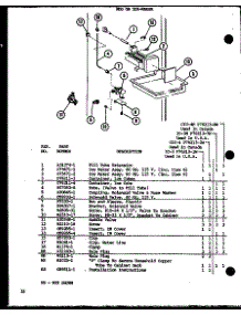 Add On Ice-Maker (Ic-3 / P76213-1W) (Cic-4 / P76213-2W) (Ic-3H / P76213-7W) (Cic-4H / P76213-8W) parts for Amana Bottom-Mount Refrigerator BC20J-P7680812W from AppliancePartsPros.com