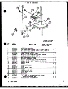 Addd On Ice-Maker (Ic-3H / P76213-5W) (Cic-4H / P76213-6W) parts for Amana Bottom-Mount Refrigerator BC20J-P7680812W from AppliancePartsPros.com