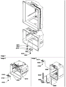Light Switches & Drain Funnel parts for Amana Bottom-Mount Refrigerator BC21VL-P1321506WL from AppliancePartsPros.com