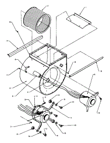Blower Assembly parts for Amana Central Air Conditioner BCA48TA002A/P1177206C from AppliancePartsPros.com