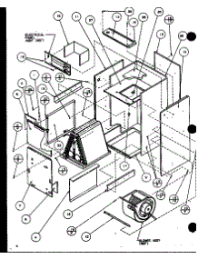 (Bcaa24t001a / P1102008c) (Bcaa30t001a / P1102009c) (Bcaa36t001a / P1102010c) parts for Amana Central Air Conditioner BCAA36T001A/P1102010C from AppliancePartsPros.com