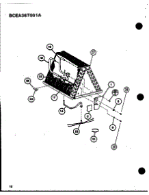 (Bcea36t001a / P9846209c) parts for Amana Central Air Conditioner BCEA24T001A/P9846207C from AppliancePartsPros.com