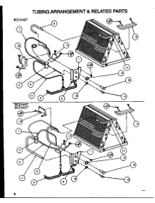 Tubing Arrangement & Related Parts parts for Amana Central Air Conditioner BCEA48T002B/P1135002C from AppliancePartsPros.com