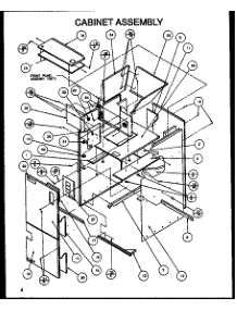 Cabinet Assembly parts for Amana Central Air Conditioner BCEA60T002B/P1135003C from AppliancePartsPros.com