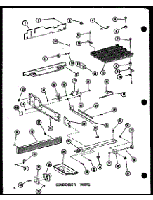 Condenser Parts parts for Amana Bottom-Mount Refrigerator BCI20CA-P6023521WA from AppliancePartsPros.com