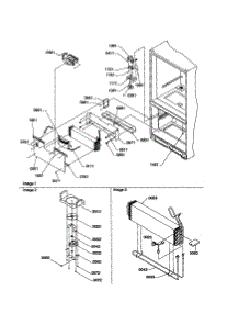 Evaporator And Freezer Control parts for Amana Bottom-Mount Refrigerator BCI20TW-P1309701WW from AppliancePartsPros.com