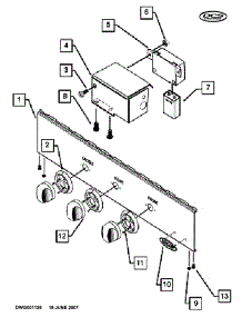Fr Panel parts for Dcs Gas Grill BFG-30BGD-L-70845A from AppliancePartsPros.com