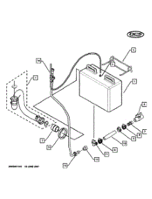Tank Kit parts for Dcs Gas Grill BFG-30BS-L-70847 from AppliancePartsPros.com