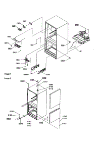 Covers / Hinges / Light Covers parts for Amana Bottom-Mount Refrigerator BG18VL-P1320704WL from AppliancePartsPros.com