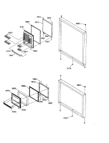 Door Assembly parts for Amana Bottom-Mount Refrigerator BG18VL-P1320704WL from AppliancePartsPros.com