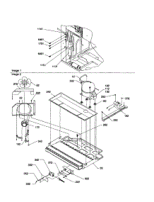 Machine Compartment parts for Amana Bottom-Mount Refrigerator BG21V1W-P1325026WW from AppliancePartsPros.com