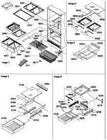 Shelving Assemblies parts for Amana Bottom-Mount Refrigerator BG21VW-P1321501WW from AppliancePartsPros.com