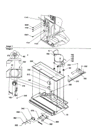 Machine Compartment parts for Amana Bottom-Mount Refrigerator BG21VW-P1325013WW from AppliancePartsPros.com