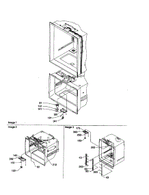 Light Switches And Drain Funnel parts for Amana Bottom-Mount Refrigerator BG21VW-P1325013WW from AppliancePartsPros.com