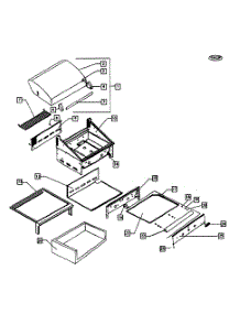 Grill Body parts for Dcs Gas Grill BGB30-BQRL-70004A from AppliancePartsPros.com