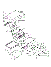 Grill Body parts for Dcs Gas Grill BGB36-BQARL-70006-A from AppliancePartsPros.com