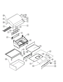 Grill Body parts for Dcs Gas Grill BGB48-BQARL-70008-A from AppliancePartsPros.com