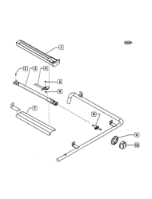 Smoker parts for Dcs Gas Grill BGB48-BQARN-70008A from AppliancePartsPros.com