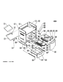 Cart Parts parts for Dcs Gas Grill BGB48-BQARN-70008A from AppliancePartsPros.com