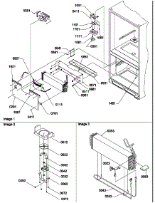 Evaporator & Freezer Control Assembly parts for Amana Bottom-Mount Refrigerator BH20TL-P1317003WL from AppliancePartsPros.com
