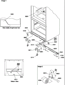 Insulation & Roller Assembly parts for Amana Bottom-Mount Refrigerator BH20TL-P1317003WL from AppliancePartsPros.com