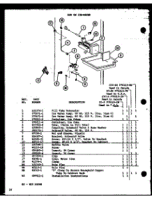 Add On Ice-Maker (Ic-3 / P76213-1W) (Cic-4 / P76213-2W) (Ic-3H / P76213-7W) (Cic-4H / P76213-8W) parts for Amana Bottom-Mount Refrigerator BL20J-P7680818W from AppliancePartsPros.com