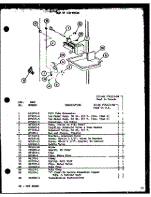 Add On Ice-Maker (Ic-3H / P76213-5W) (Cic-4H / P76213-6W) parts for Amana Bottom-Mount Refrigerator BL20J-P7680818W from AppliancePartsPros.com
