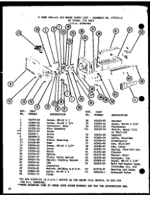 8 Cube Compact Ice Maker (Ic-3 / P76213-1W) (Ic-3H / P76213-7W) parts for Amana Bottom-Mount Refrigerator BL20J-P7680818W from AppliancePartsPros.com