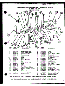 8 Cube Compact Ice Maker (Cic-4 / P76213-2W) (Cic-4H / P76213-8W) parts for Amana Bottom-Mount Refrigerator BL20J-P7680818W from AppliancePartsPros.com