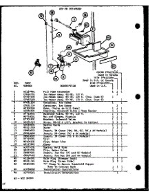 Add On Ice-Maker (Ic3k / P7621309w) (Ic3k / P7621310w) (Cic4k / P7621311w) parts for Amana Bottom-Mount Refrigerator BL20M-P7812518W from AppliancePartsPros.com