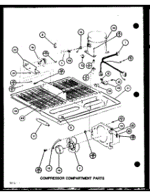 Compressor Compartment Parts (Bl20m / P7812518w) (Bl20n / P7812525w) parts for Amana Bottom-Mount Refrigerator BL20N-P7812525W from AppliancePartsPros.com
