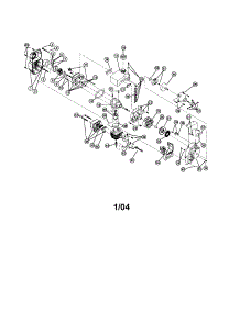 Cylinder / Crank Case / Flywheel parts for Bolens Farming BL410 from AppliancePartsPros.com