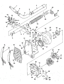 Figure 1 parts for Homelite Gas Leaf Blower BP-250 from AppliancePartsPros.com