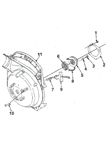 Figure 3 parts for Homelite Gas Leaf Blower BP-250 from AppliancePartsPros.com