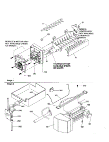 Icemaker parts for Amana Bottom-Mount Refrigerator BR18V2C-P1320708WC from AppliancePartsPros.com