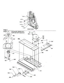 Machine Compartment parts for Amana Bottom-Mount Refrigerator BR18V2W-P1320709WW from AppliancePartsPros.com