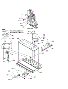 Machine Compartment parts for Amana Bottom-Mount Refrigerator BR18VC-P1320703WC from AppliancePartsPros.com