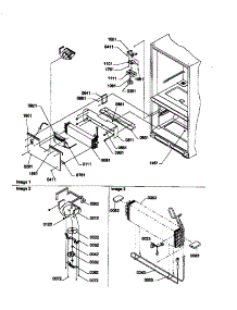 Evaporator & Freezer Control Assembly parts for Amana Bottom-Mount Refrigerator BR22S6E-P1196706WE from AppliancePartsPros.com